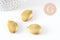 Pendentif locket oval medaillon laiton brut, médaillon Vintage, création collier, laiton brut,32mm x 23mm, x1 (G6668)
