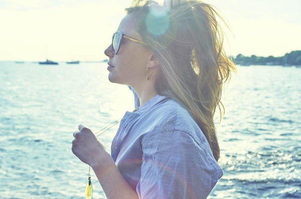 Pendentif ovale tranche agate bleue 50-110mm, x1 (G2036)