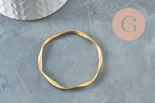 Pendentif rond laiton brut, breloque laiton brut, bijou laiton, création bijoux,50mm, X1 (G0113)