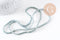 Perle Tube verre mat métallisé, des perles originales pour créer des bijoux fantaisie DIY, 5x3mm, x1 fil 49.9cm, (G5035)