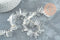 Perle cristal de roche naturel ovale 13-22mm ,perle pierre,quartz Naturel, pierre naturelle,35.5cm, x1 (G1158)
