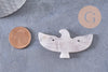 Perle oiseau aigle pierre naturelle 40mm, x1 (G10332)