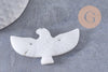 Perle oiseau aigle pierre naturelle 40mm, x1 (G10332)