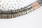 Perle pyrite heishi disque 6mmx4mm,fabrication bijoux perle pyrite naturelle, pierre,x1 fil de 40cm (G6219)