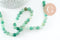 Perle ronde aventurine naturelle 8mm, x1 fil de 39.6cm (G1826)