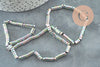 Perle rondelle hématite multicolores pastels 4mm, perle hématite,création bijoux,fil de 190, X1 perles (G3625)
