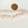 Perles chips quartz rose naturel fil de 90cm, x1 (G2107)