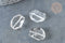 Perles cristal de roche transparent 24-28mm, pierre naturelle, x1 (G8406)