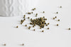 Perles rondes bronze intercalaires 2mm, x10 gr (G5147)