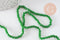 Perles toupies vert émeraude, perles bijoux, fourniture créative, Perle verre facette,fil de 36cm, 3mm x1 (G5376)