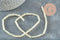 Perles tube jade naturel vert très clair, création bijoux perle pierre naturel,13mm, fil de 30 perles x1 (G4160)