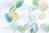 Pierre jade naturel roulé 15-32mm, pierre naturelle, litotherapie, sodalite naturelle, x20gr (G5783)