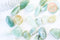 Pierre jade naturel roulé 15-32mm, pierre naturelle, litotherapie, sodalite naturelle, x20gr (G5783)