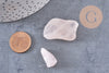 Pierre quartz rose naturel brute roulée, x20gr (G0255)