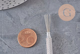 Pottery metal wire guilloche brush, x1 VALID