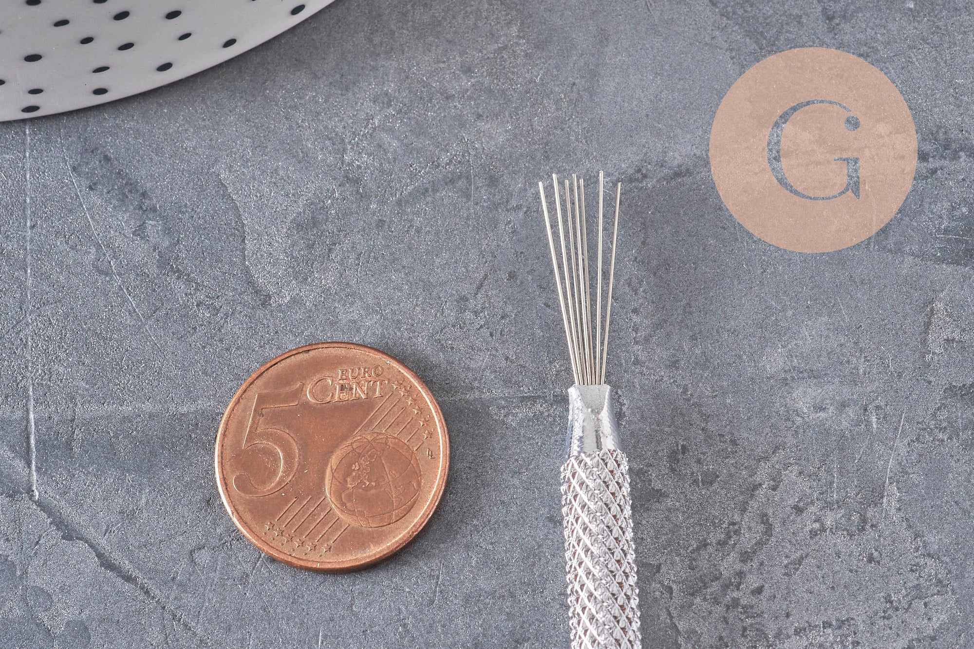 Pottery metal wire guilloche brush, x1 VALID