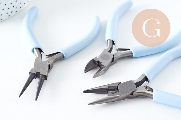 Pinces fabrication de bijoux x3 (G0381)