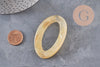 Grosse perle ovale acrylique,perle acétate, grandes perles connecteur plastique,62mm, x 8 (G0725)