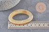 Grosse perle ovale acrylique,perle acétate, grandes perles connecteur plastique,62mm, x 8 (G0725)