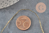 Cordon noir or, x1 ou x5 mètres (G0697)-Cordons pour bijoux et perles-Gingerlily Perles