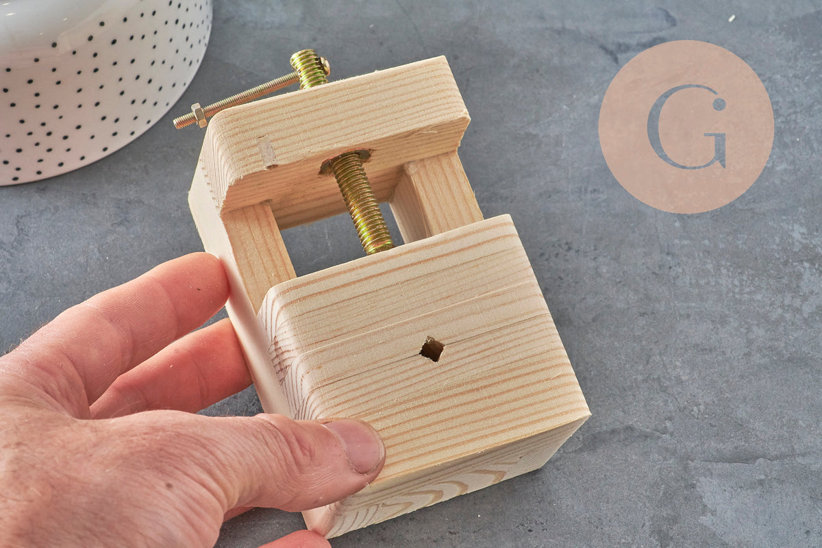 Tornillo de banco para madera, herramienta de joyería, fabricación de joyas, una herramienta que sujeta tu pieza, abrazadera, carpintería, x1 G3350
