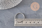 Gold stainless steel wedding ring, x1 (G7024)