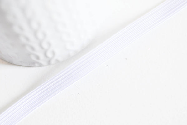 Ruban élastique blanc, élastique couture, fabrication masque, élastique plat,10mm,mercerie couture, X 1Mètre G8243