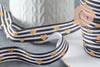 Ruban élastique rayé coeurs or EFJF, bracelet EVJF,ruban mariage,scrapbooking,16mm, x1 mètre (G1583)