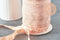 Ruban élastique rose clair or coquillage 16mm, 1/5/10 Mètres G2071