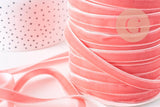 Ruban velours 10mm, x1 mètre (G10331)