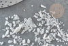 Sable chips pierre de lune naturel 1-4mm non percé, x20gr (G5754)