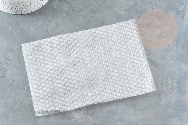 Sachet bulles en plastique transparent 20x14cm, x10 (G9187)