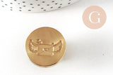 Cera para sellar sobres con alas de sello metálico, suministro para crear sellos personalizados, invitación de boda DIY, 25 mm x1 G4725