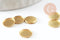 Supports de cabochons ronds laiton brut 7mm, x20 (G4903)
