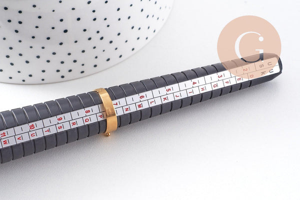 Triboulet Baguier outil de mesure bagues doigts plastique, x1 (G10503)