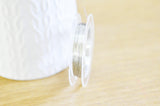 fil de cuivre argenté 0.3mm, x1 bobine de 10 mètres (G4974)