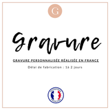 Service de gravure laser bijoux (option)