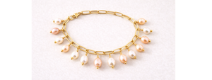 Tutorial: cómo hacer una pulsera con charms y perla de agua dulce