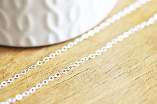 Complete chains in solid 925 silver - necklaces and bracelets
