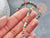 Perle rondelle heishi nacre multicolore 4mm, perle naturelle pour création de bijoux, le fil de 38cm X1 G9039