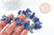 Long natural lapis Lazulis bead 13-25mm, natural stone beads for creating natural lapis jewelry, X30 grams G3441 VALID