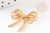 Pendentif connecteur noeud papillon laiton doré 16K 29mm,pendentif doré pour création bijoux DIY,  X1  G9239