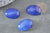 Royal blue jade cabochon, navy blue oval cabochon, dome stone, natural jade, 18 x13mm, stone cabochon, natural stone, unit, G2022