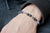 Kit Bracelet pour Homme lave et jade naturelle zamac argenté ALBERT, Coffrets et kits création de bijoux fantaisie DIY, pochette 1 bracelet G9179