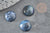 Round blue lapis lazulis cabochon, creative supplies, round cabochon, stone cabochon, natural lapis lazulis, 12mm, natural stone-G1128