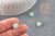 Green aventurine cabochon, natural stone, round cabochon, jewelry creation, natural aventurine, green stone, dome stone, 10mm G317