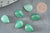 Green aventurine drop cabochon, drop cabochon, natural aventurine, stone cabochon, creation, 8x6mm, natural stone, unit, G2273
