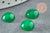 Round cabochon Malaysian jade tinted green 10mm, cabochon creation stone jewelry, X1 G8663 