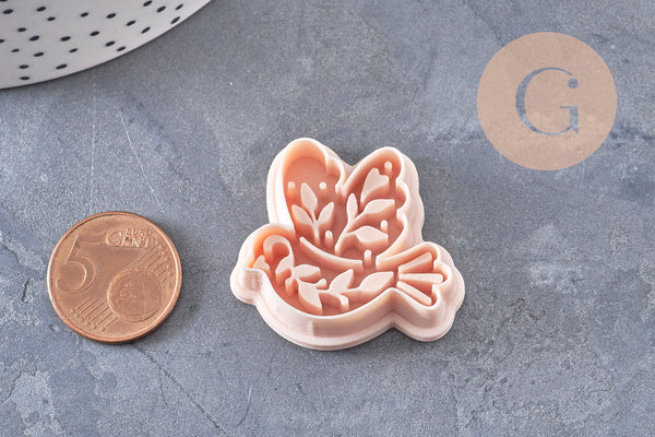 Emporte-Pièce Pâte polymère Colombe 30mm, x1 (G10994)