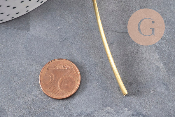 Bande pour serti laiton brut 5mm, x50cm (G11061)